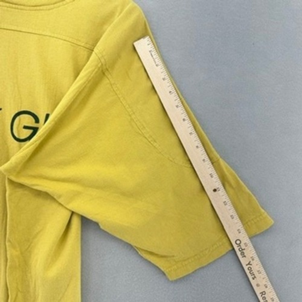 VTG 1991 Body Glove T-Shirt Yellow Logo BAGGY Oversized Surf Skate 90s Turkey - Picture 9 of 12